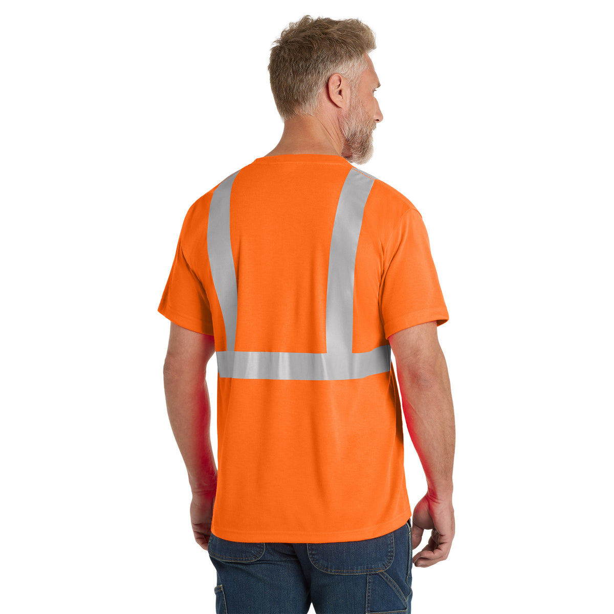 CornerStone CS401 ANSI Class 2 High-Vis Safety T-Shirt | Custom Logo Print