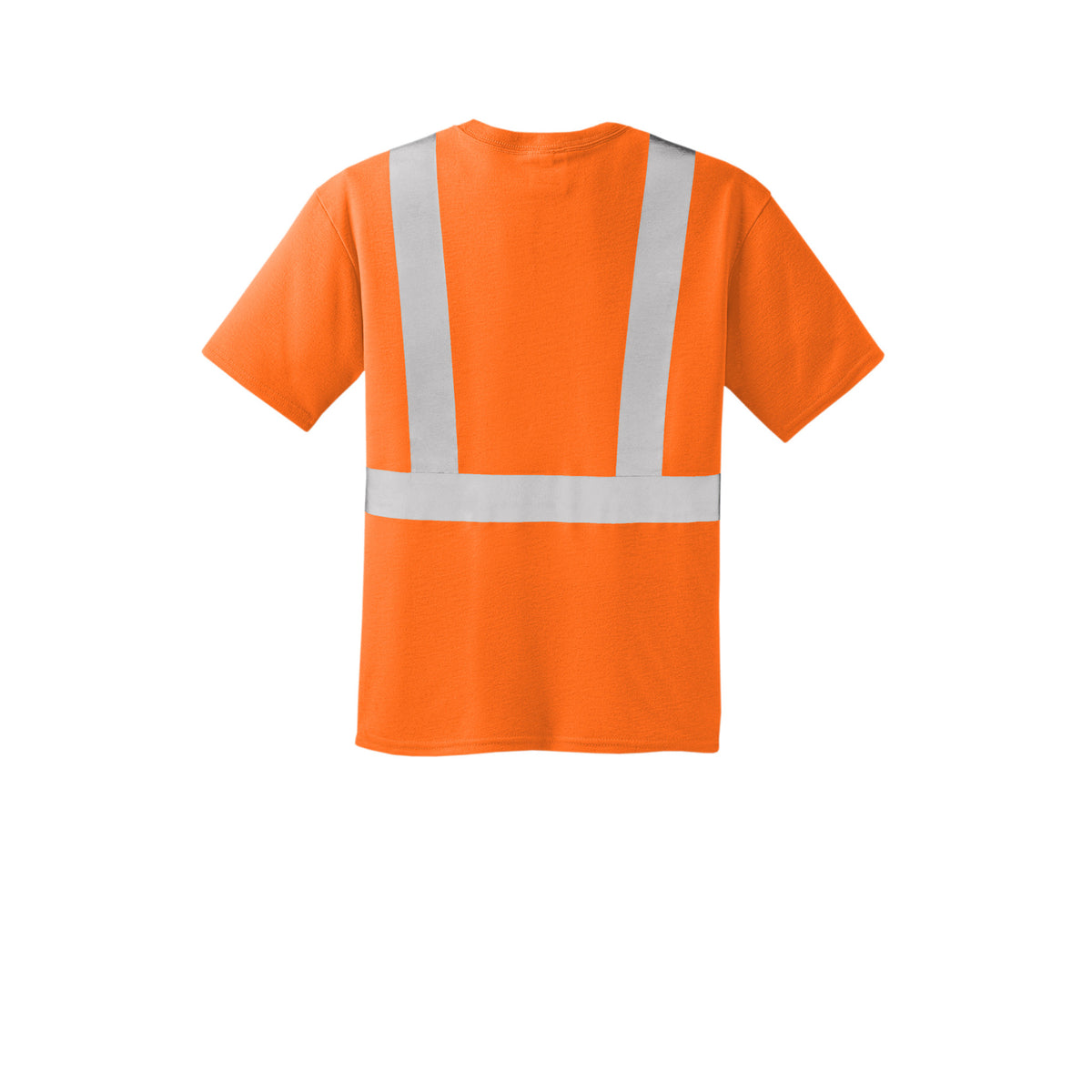 CornerStone CS401 ANSI Class 2 High-Vis Safety T-Shirt | Custom Logo Print