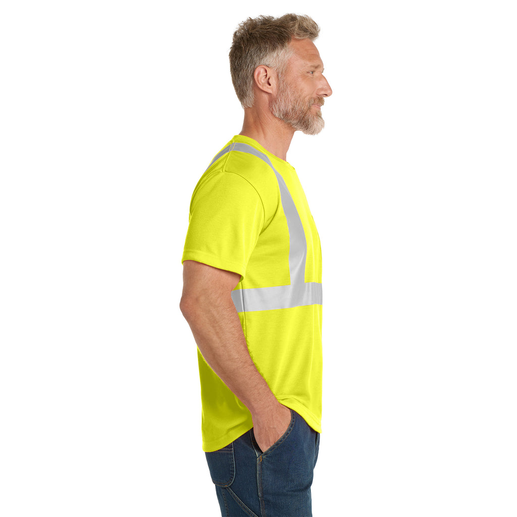 CornerStone CS401 ANSI Class 2 High-Vis Safety T-Shirt | Custom Logo Print