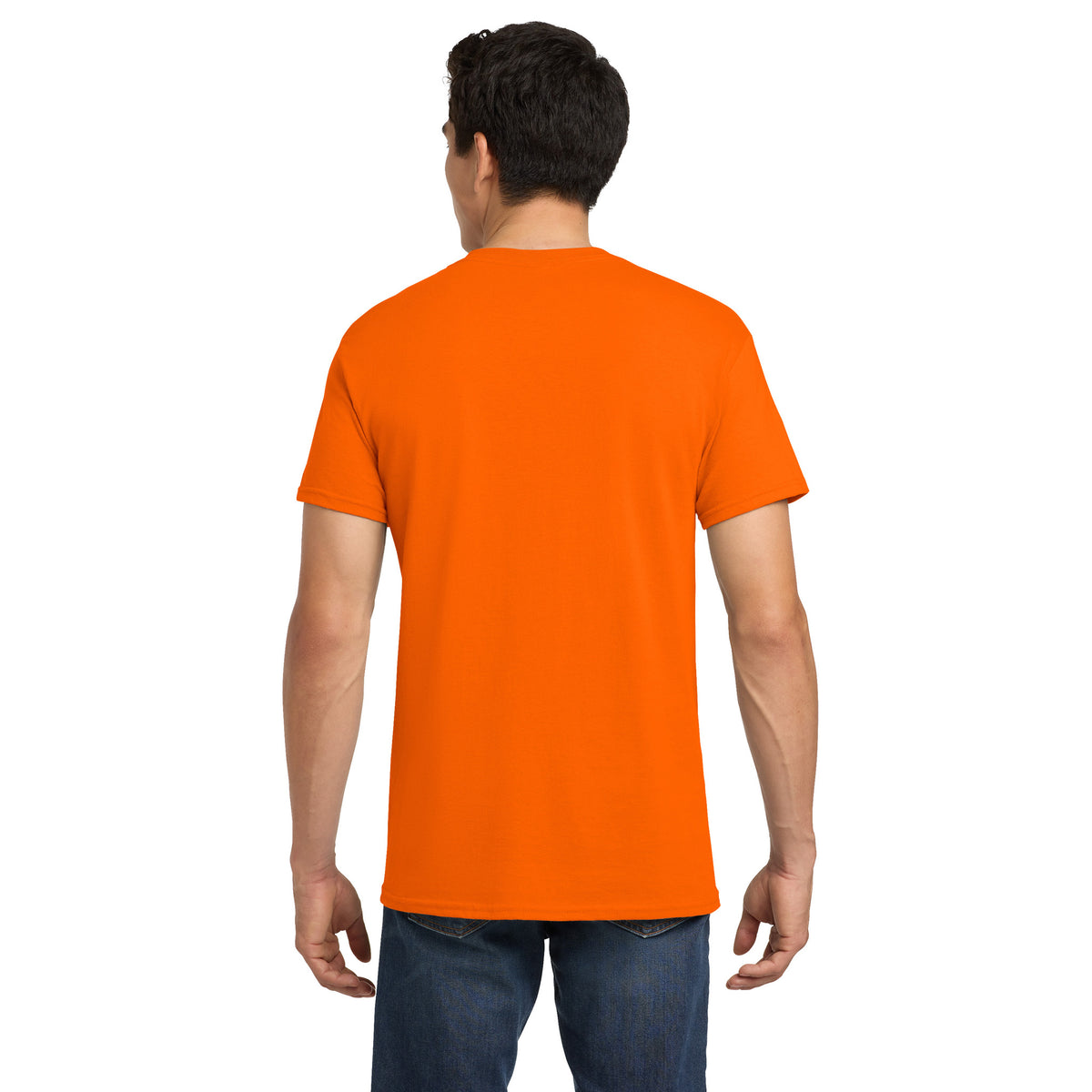 Gildan 5000 Enhanced Visibility Safety T-Shirt | Custom Logo Print