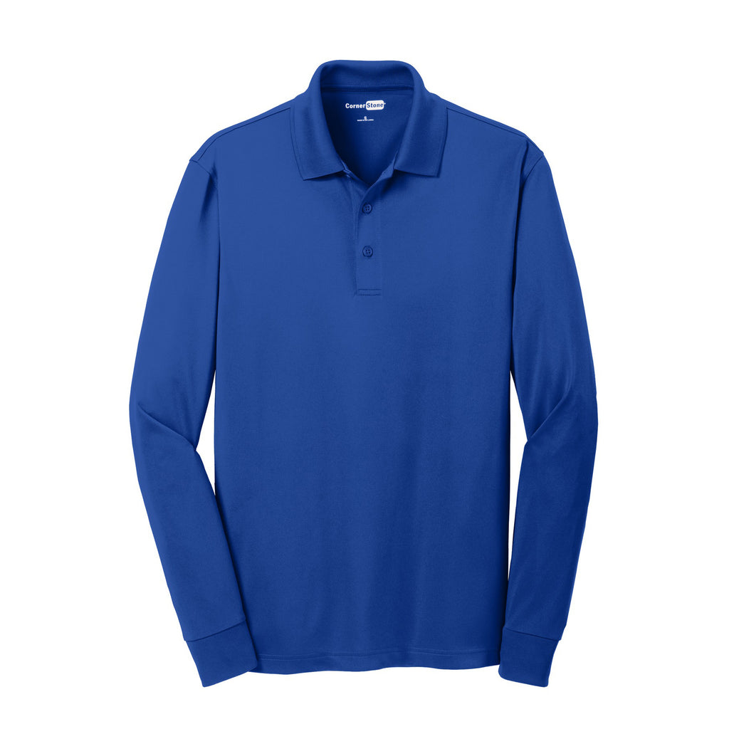 CornerStone CS412LS Select Long Sleeve Snag-Proof Polo