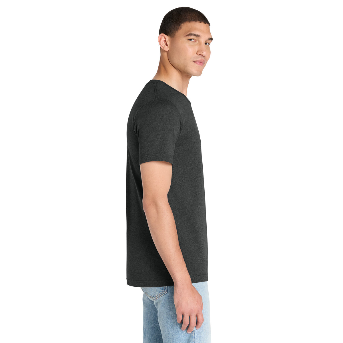 Bella + Canvas 3001CVC Unisex Heather Short Sleeve T-Shirt | Custom DTF Print