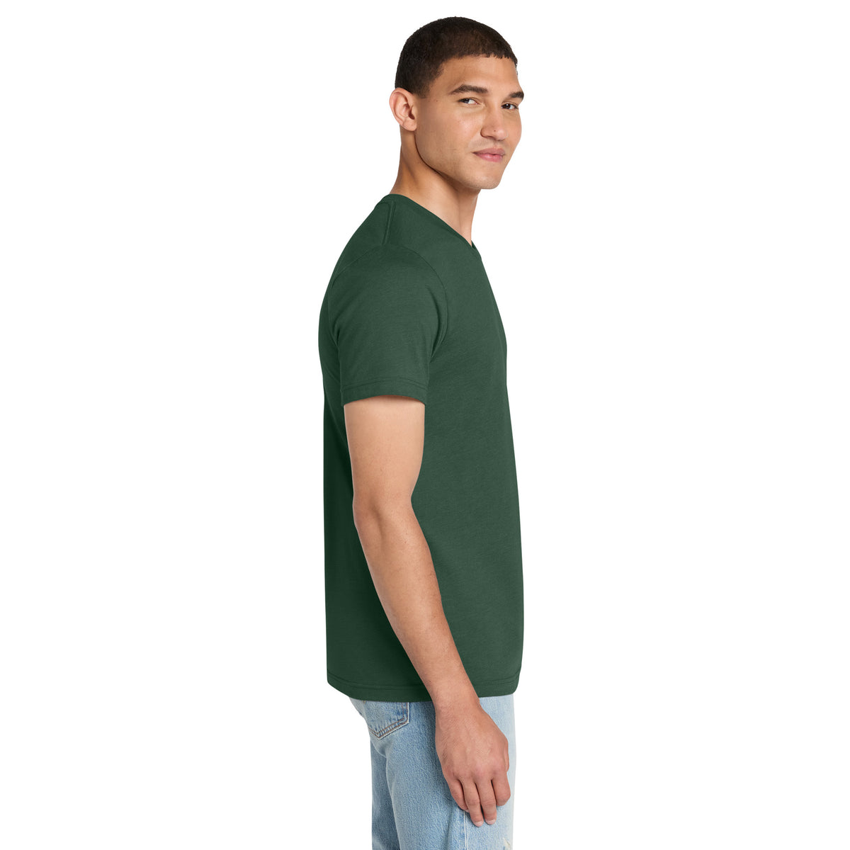 Bella + Canvas 3001CVC Unisex Heather Short Sleeve T-Shirt | Custom DTF Print