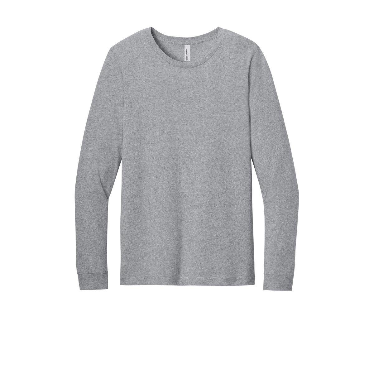 Bella + Canvas 3501CVC Unisex Heather Long Sleeve T-Shirt | Custom DTF Print