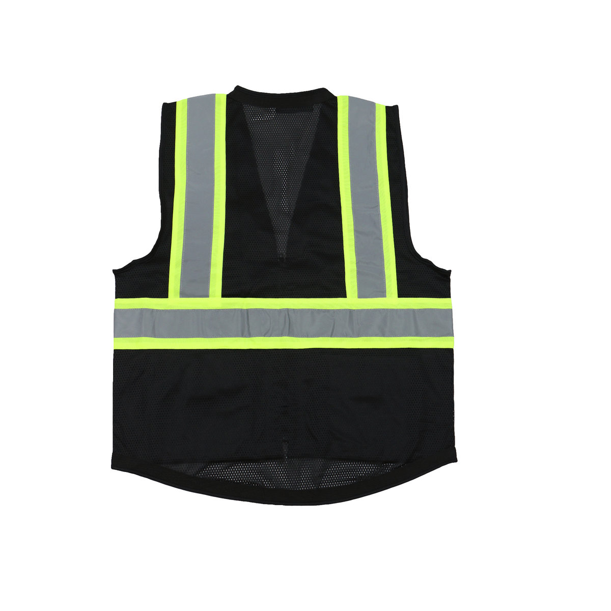 Hi-Viz Mesh Vest Black