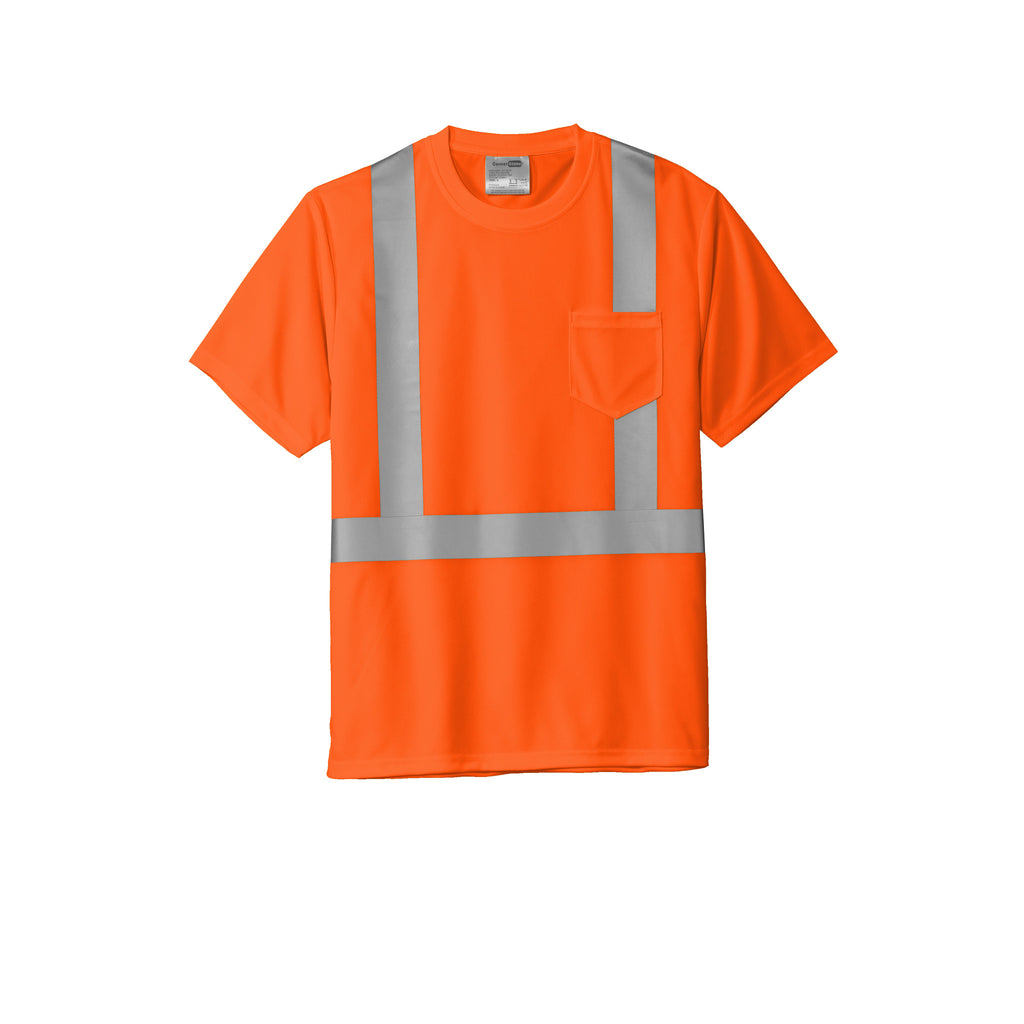CornerStone CS200 ANSI 107 Class 2 High-Visibility Mesh T-Shirt | Custom DTF Print