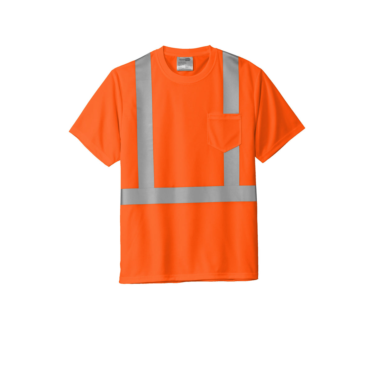 CornerStone CS200 ANSI 107 Class 2 High-Visibility Mesh T-Shirt | Custom DTF Print