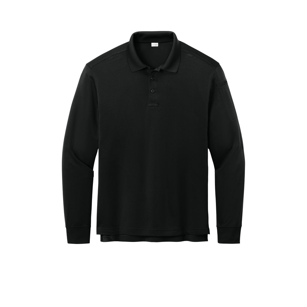 CornerStone CS452LS Workwear Pro Tactical Long Sleeve Polo | Custom Logo Print