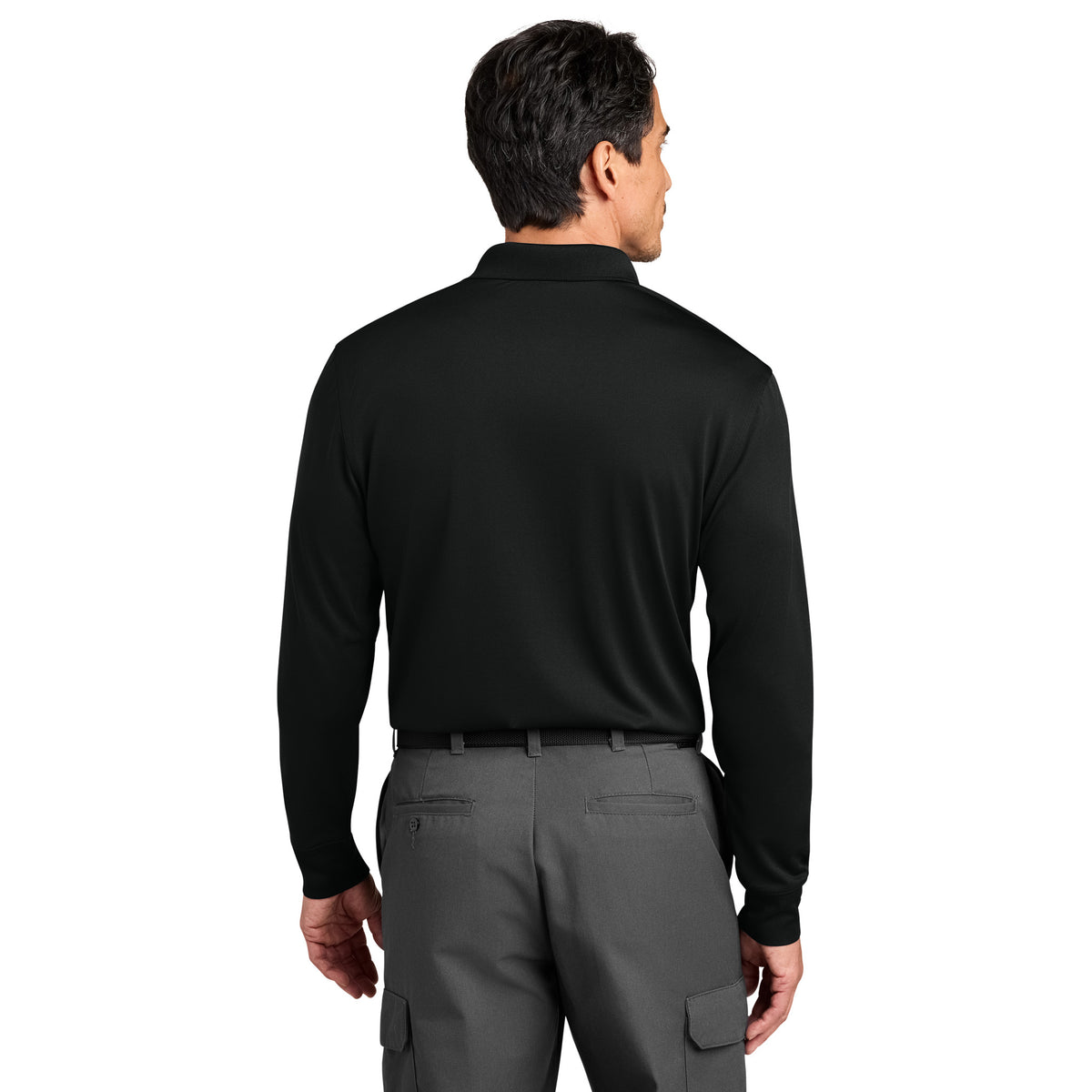 CornerStone CS452LS Workwear Pro Tactical Long Sleeve Polo | Custom Logo Print