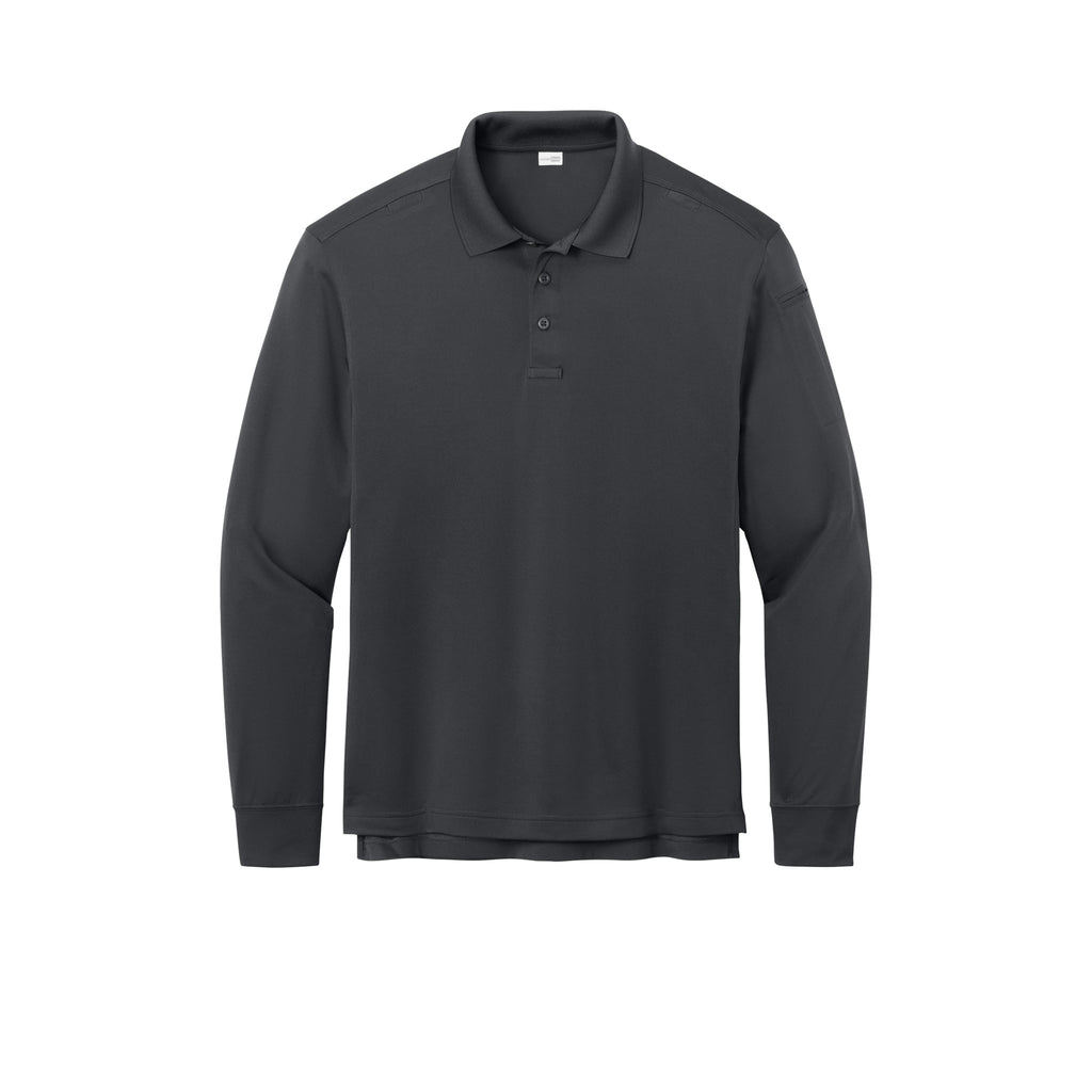 CornerStone CS452LS Workwear Pro Tactical Long Sleeve Polo | Custom Logo Print