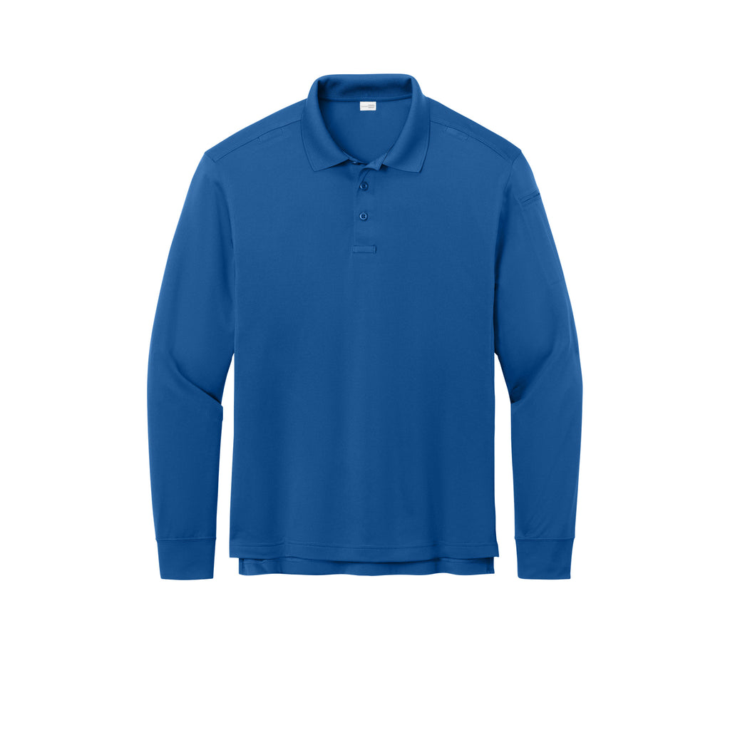 CornerStone CS452LS Workwear Pro Tactical Long Sleeve Polo | Custom Logo Print