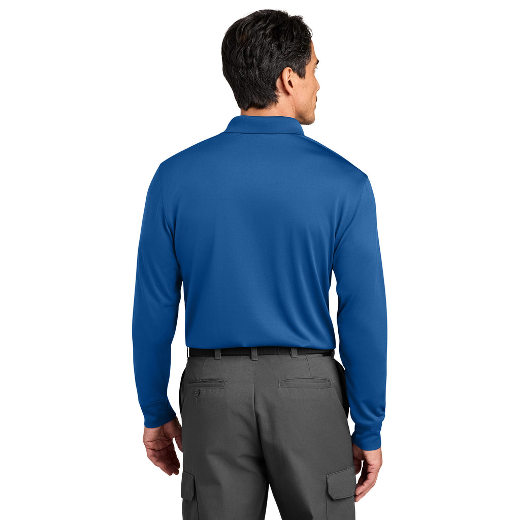 CornerStone CS452LS Workwear Pro Tactical Long Sleeve Polo | Custom Logo Print