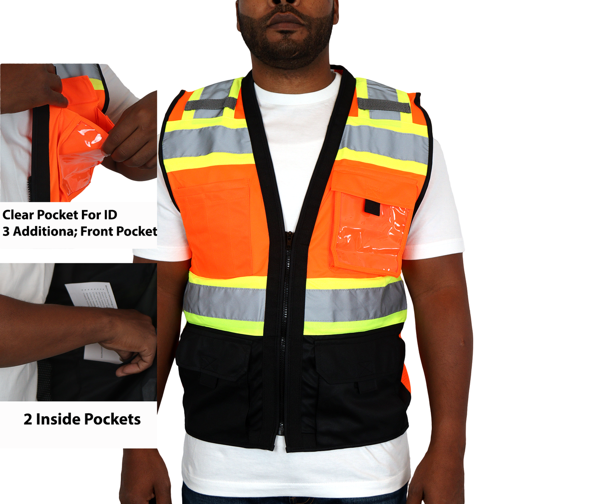 Hi-Viz Mesh Vest Orange