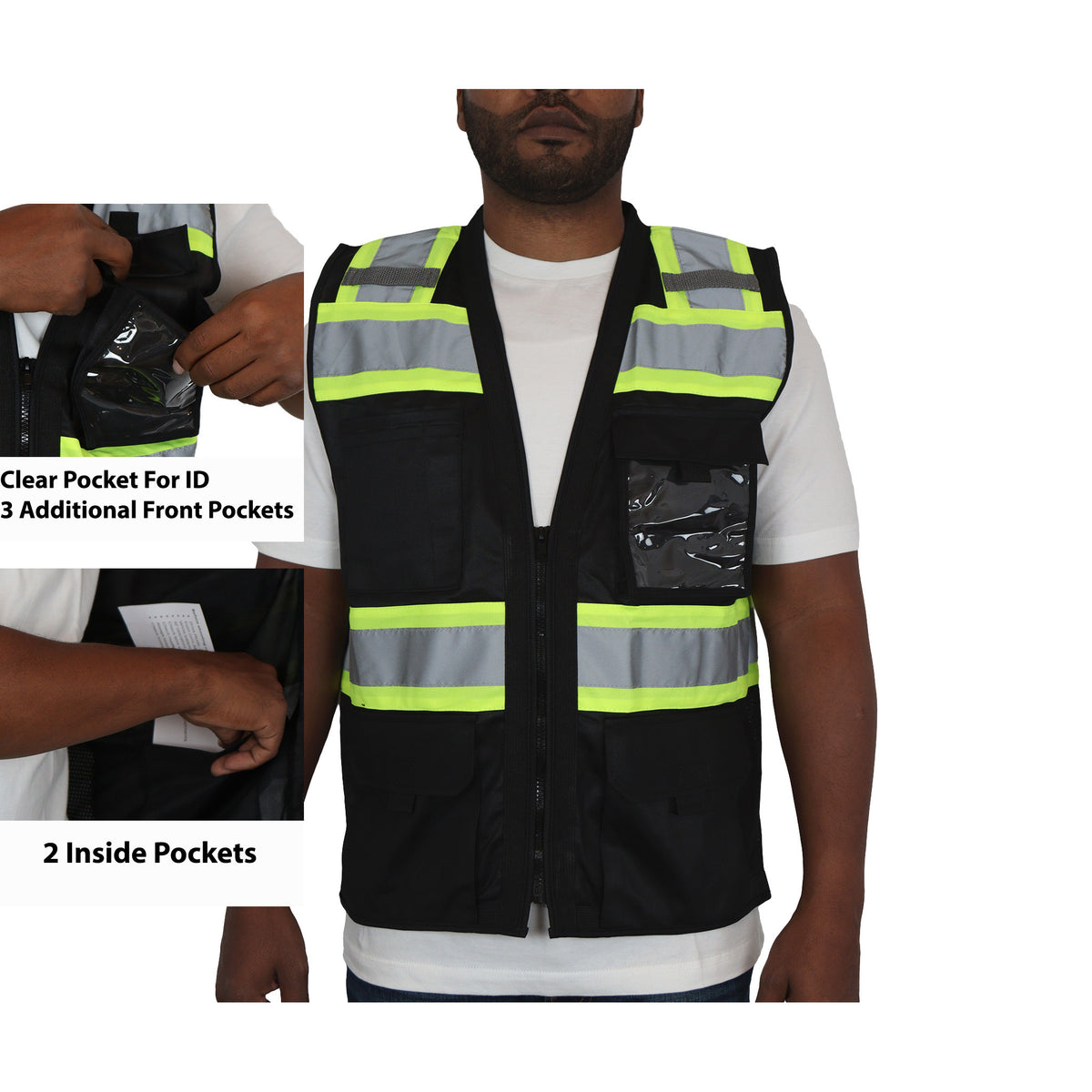 Renegade Workwear Hi-Viz Mesh Vest