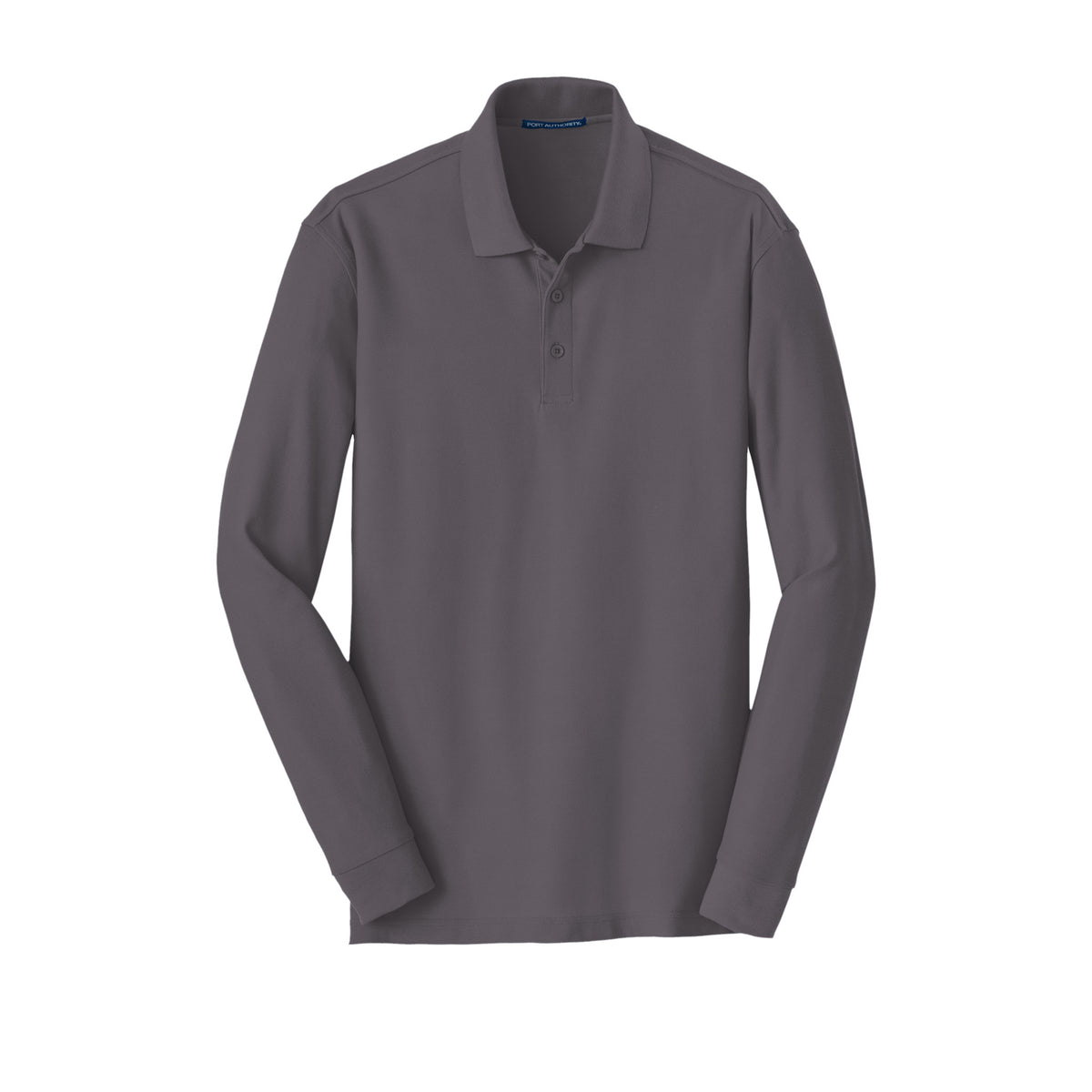 Port Authority K100LS Core Classic Long Sleeve Pique Polo | Custom Logo Print