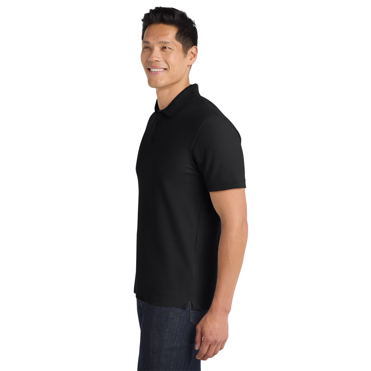 Port Authority K100 Core Classic Pique Polo | Custom Logo Print