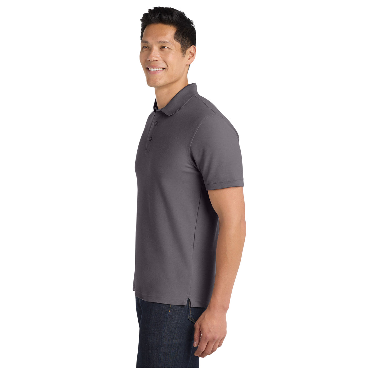 Port Authority K100 Core Classic Pique Polo | Custom Logo Print