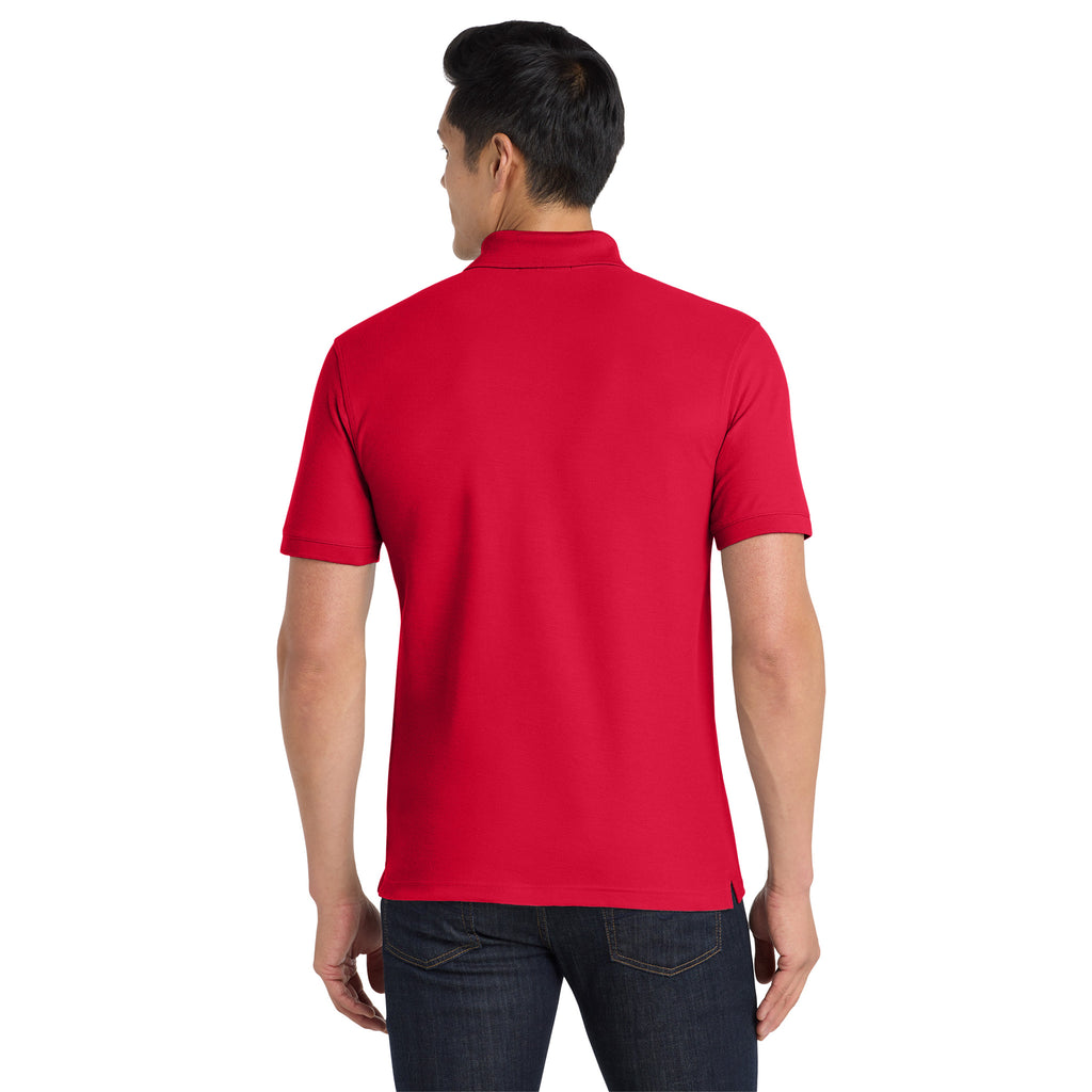 Port Authority K100 Core Classic Pique Polo | Custom Logo Print