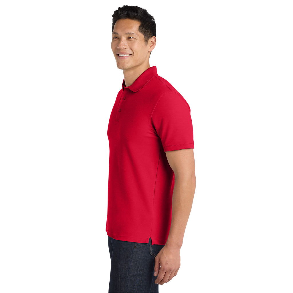 Port Authority K100 Core Classic Pique Polo | Custom Logo Print