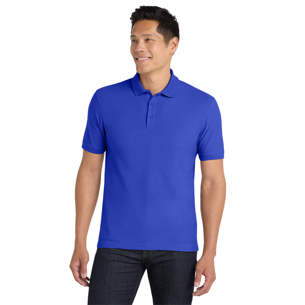 Port Authority K100 Core Classic Pique Polo | Custom Logo Print