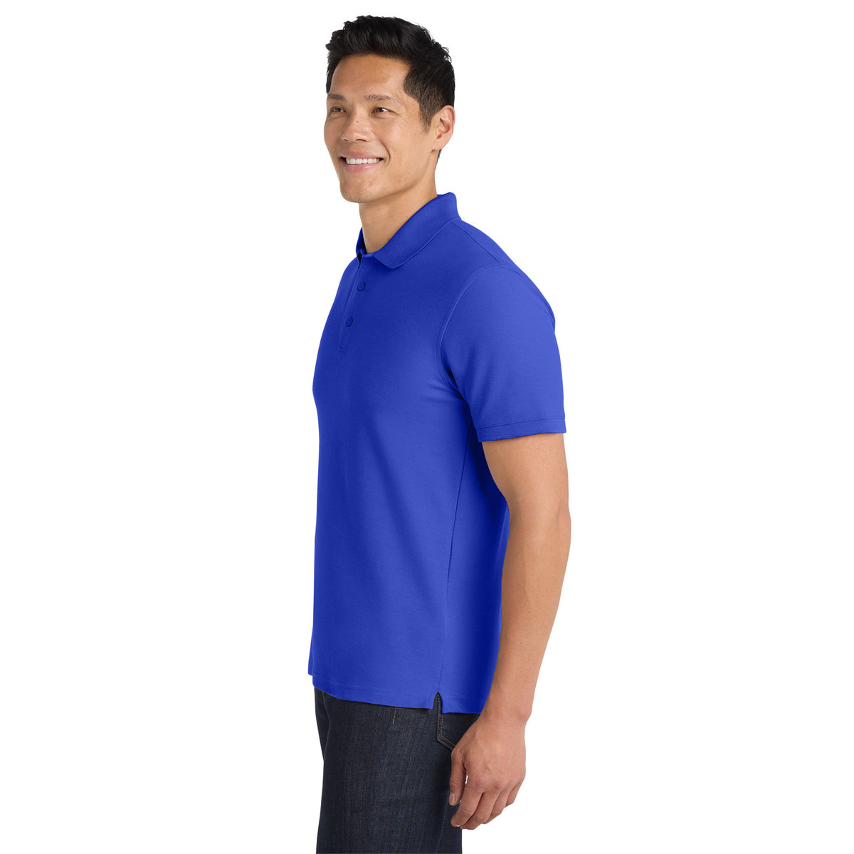 Port Authority K100 Core Classic Pique Polo | Custom Logo Print
