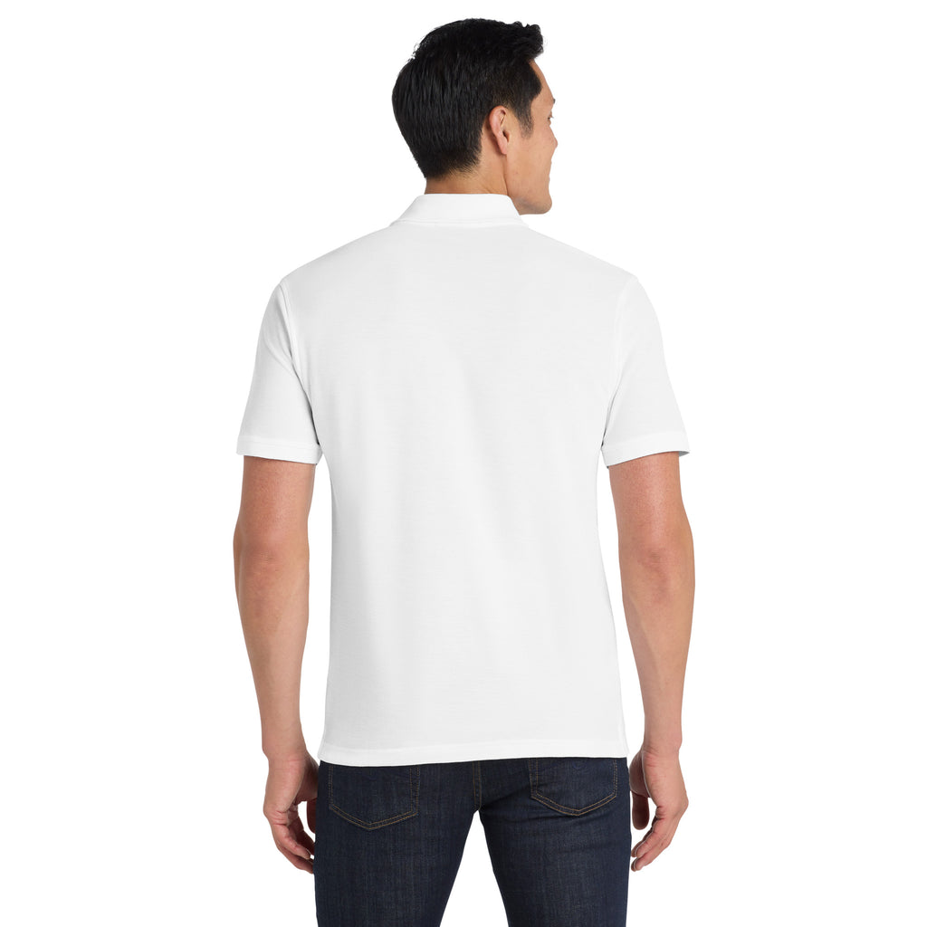 Port Authority K100 Core Classic Pique Polo | Custom Logo Print