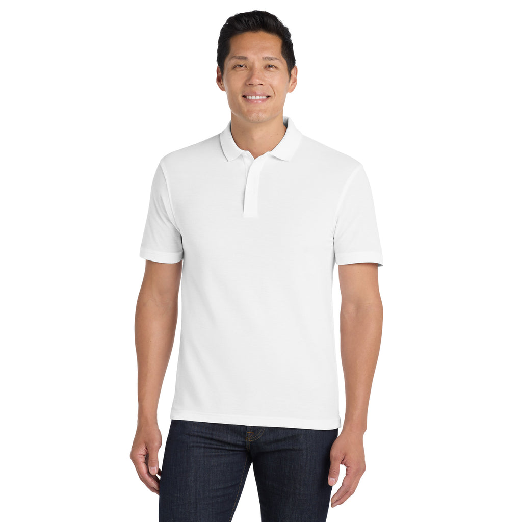Port Authority K100 Core Classic Pique Polo | Custom Logo Print