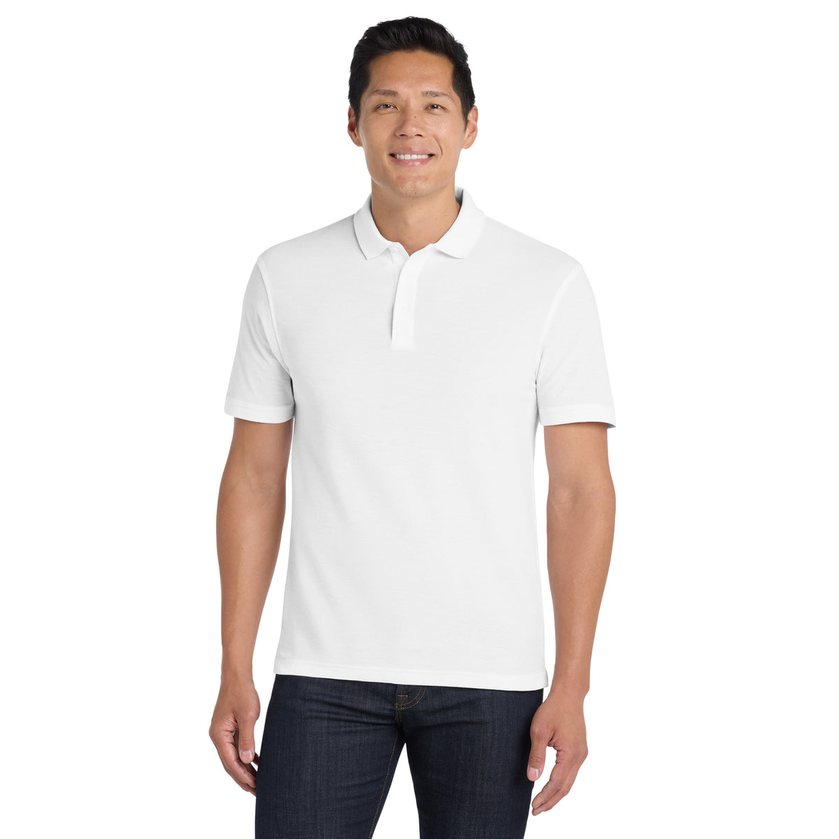 Port Authority K100 Core Classic Pique Polo | Custom Logo Print
