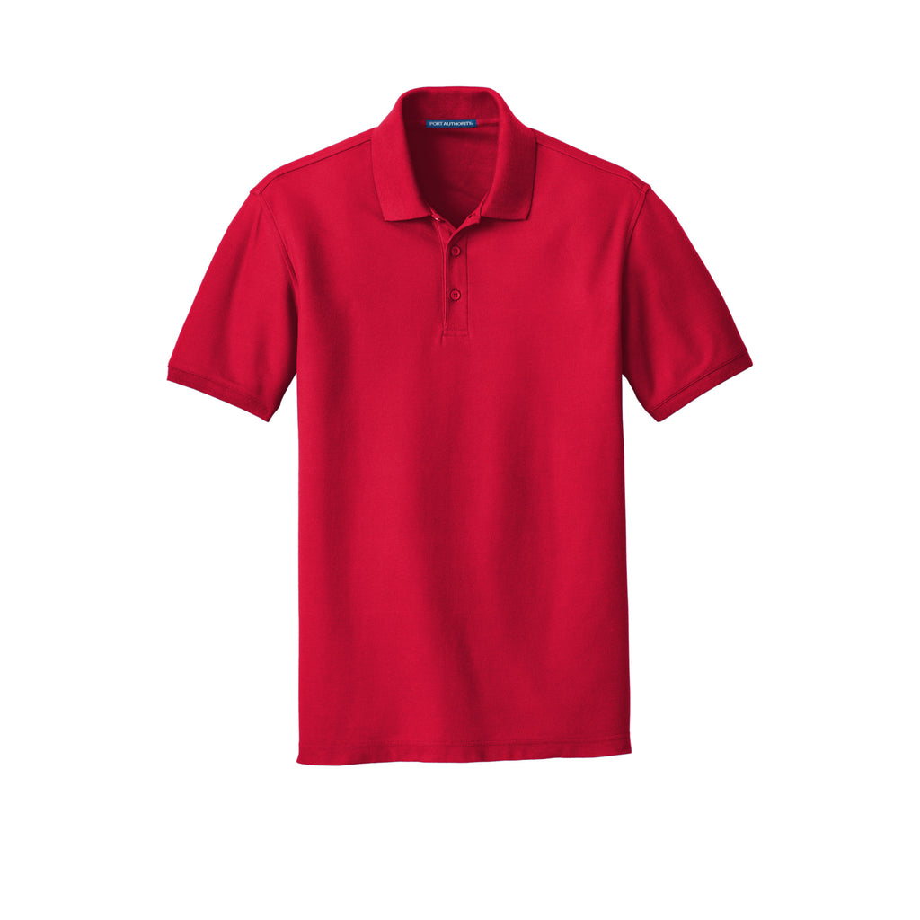 Port Authority K100 Core Classic Pique Polo | Custom Logo Print