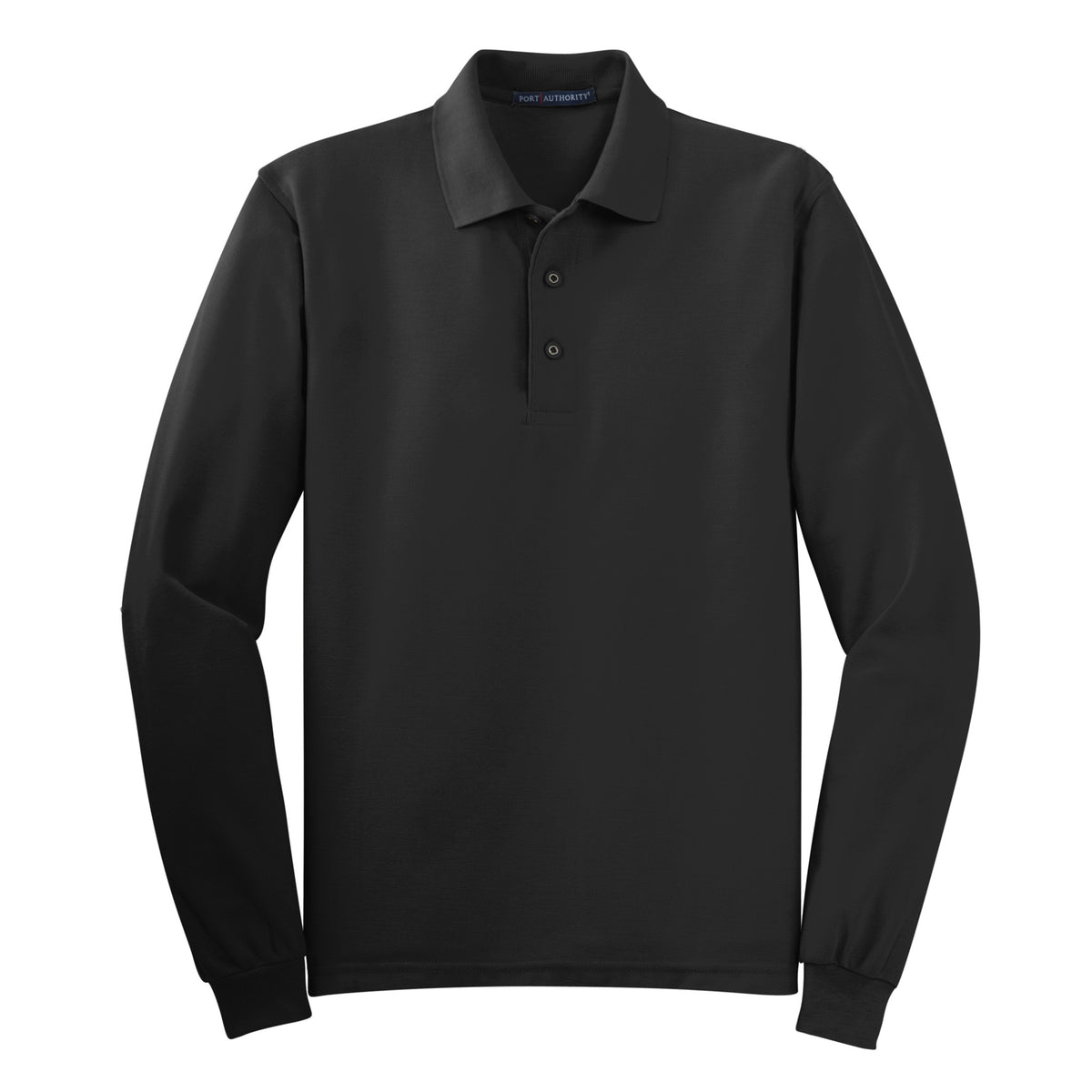 Port Authority K500LS Silk Touch Long Sleeve Polo | Custom Logo Print