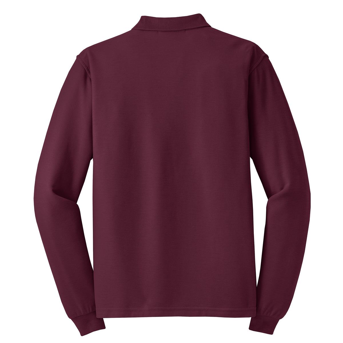 Port Authority K500LS Silk Touch Long Sleeve Polo | Custom Logo Print