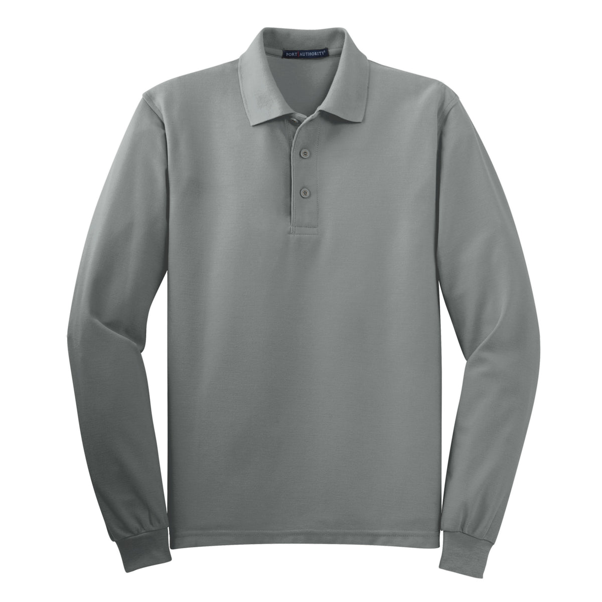 Port Authority K500LS Silk Touch Long Sleeve Polo | Custom Logo Print