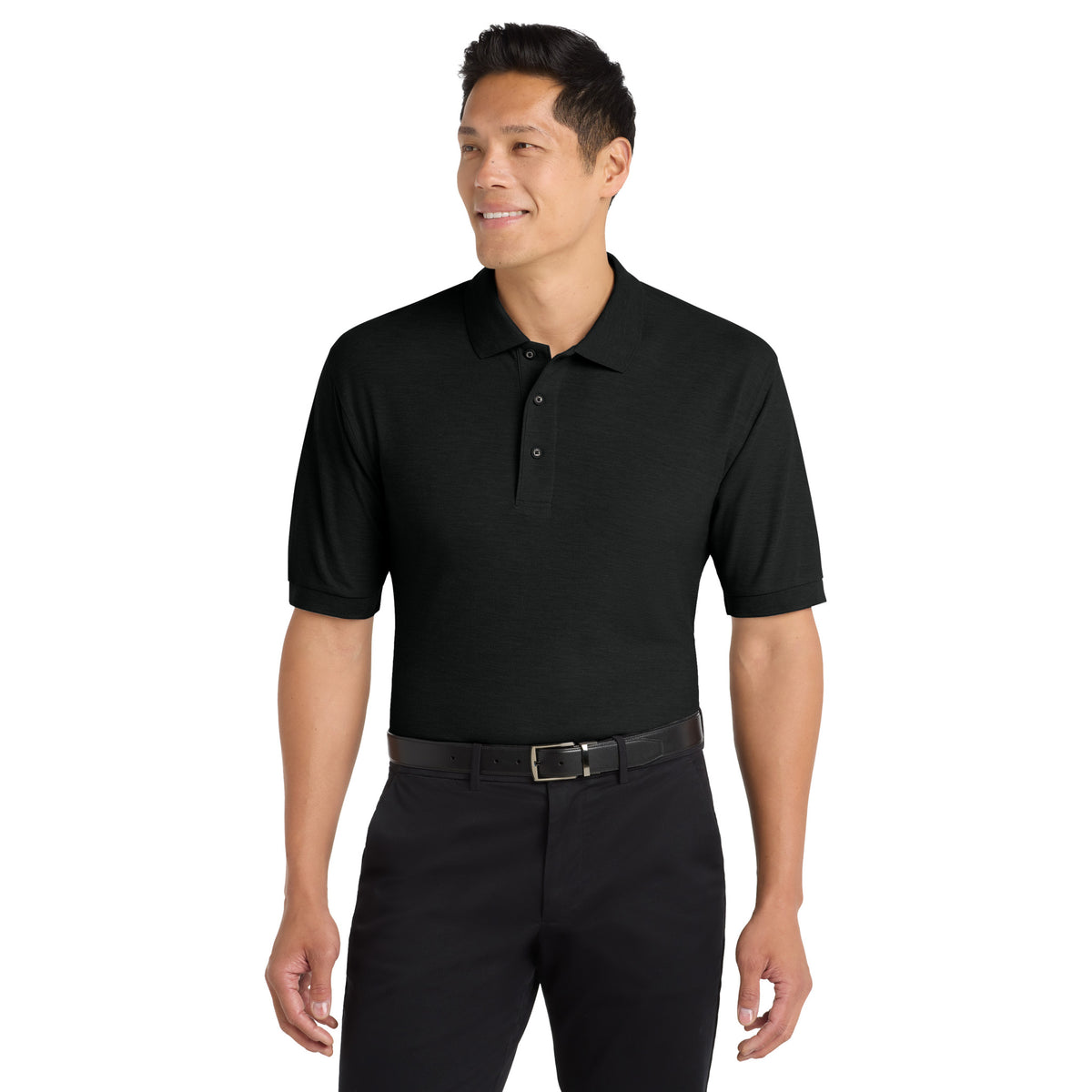 Port Authority K500 Silk Touch Polo | Custom Logo Print