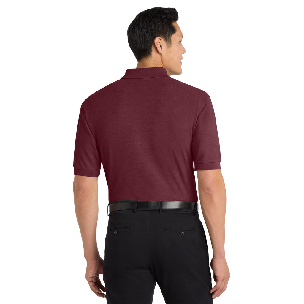 Port Authority K500 Silk Touch Polo | Custom Logo Print