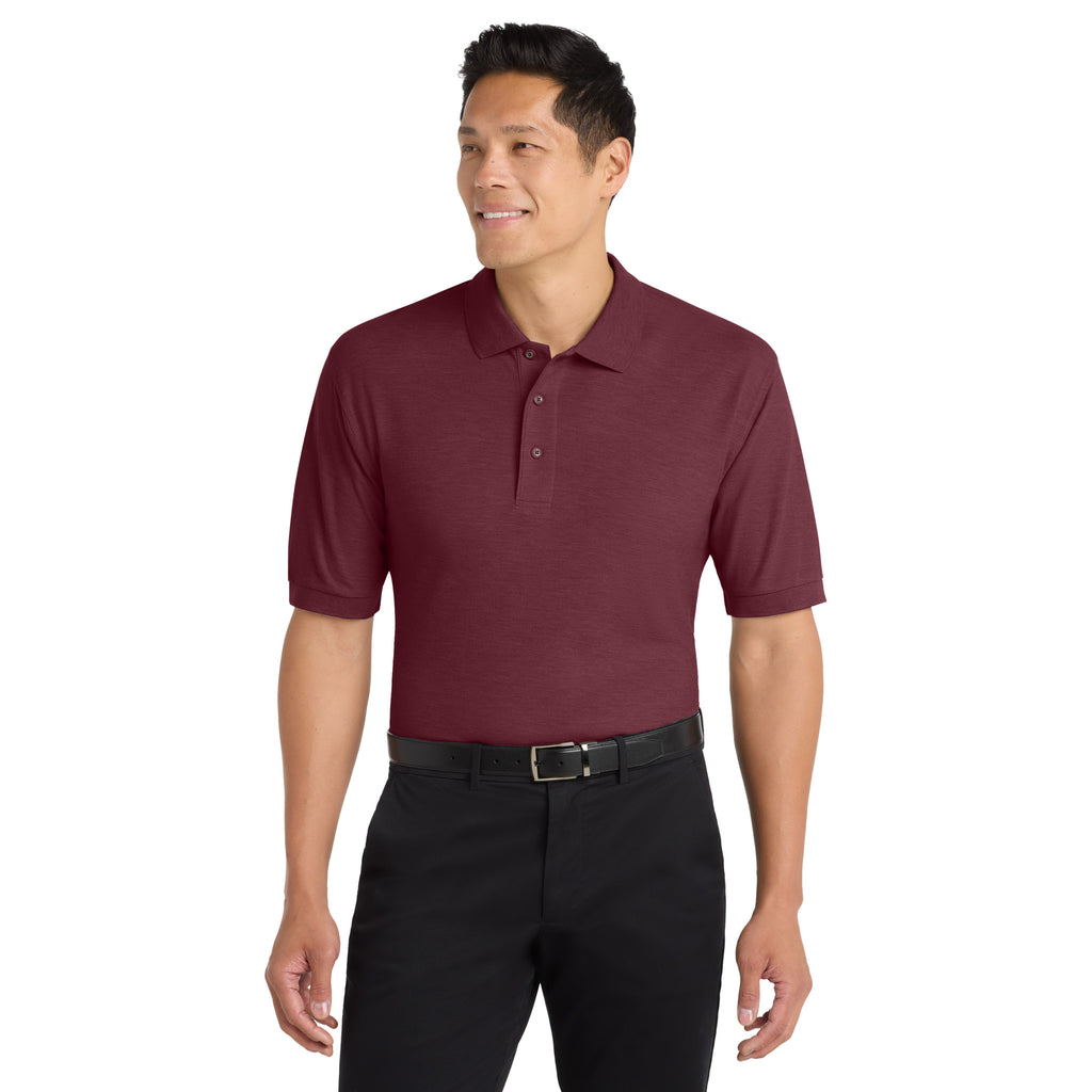 Port Authority K500 Silk Touch Polo | Custom Logo Print