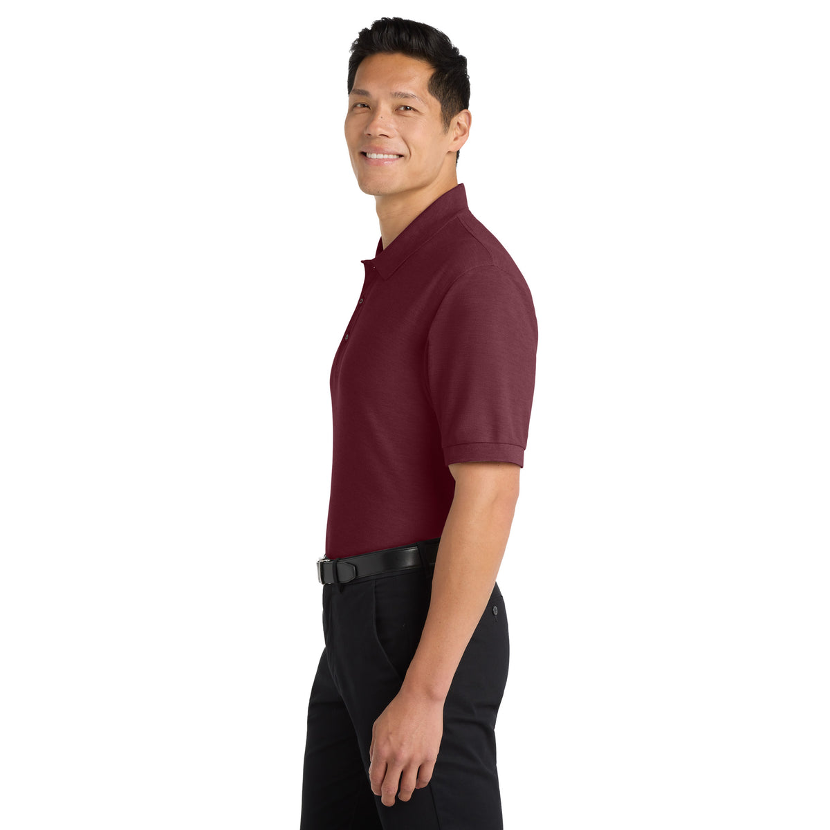 Port Authority K500 Silk Touch Polo | Custom Logo Print