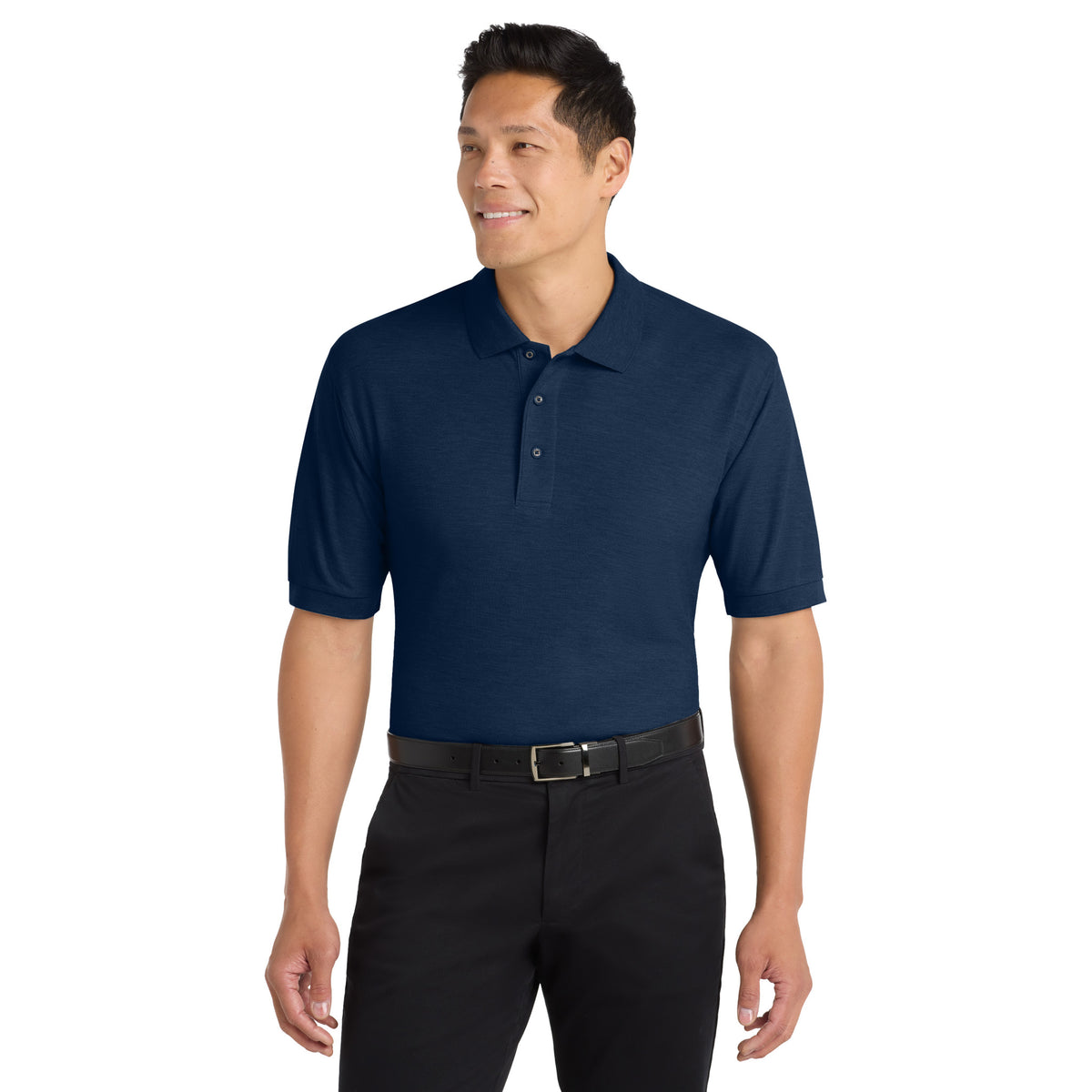 Port Authority K500 Silk Touch Polo | Custom Logo Print