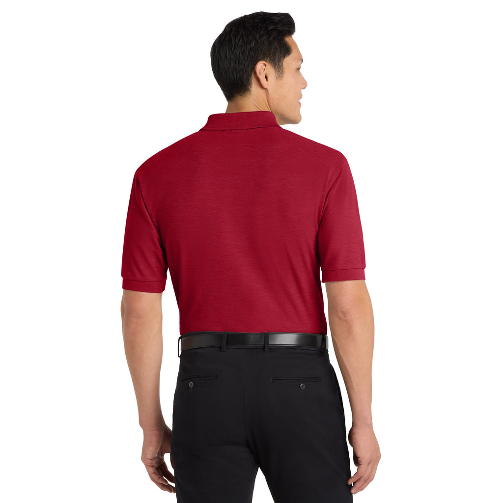 Port Authority K500 Silk Touch Polo | Custom Logo Print