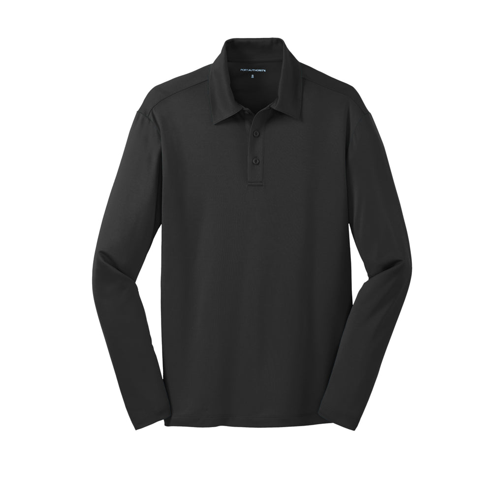 Port Authority K540LS Silk Touch Performance Long Sleeve Polo | Custom Logo Print
