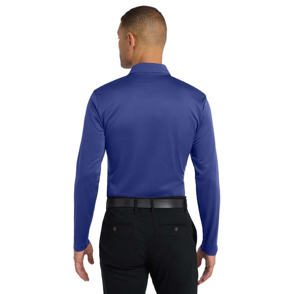Port Authority K540LS Silk Touch Performance Long Sleeve Polo | Custom Logo Print