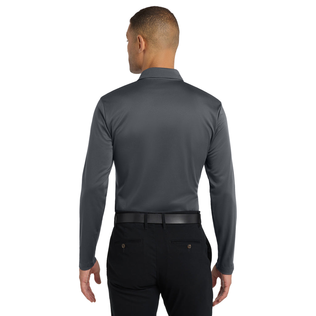 Port Authority K540LS Silk Touch Performance Long Sleeve Polo | Custom Logo Print