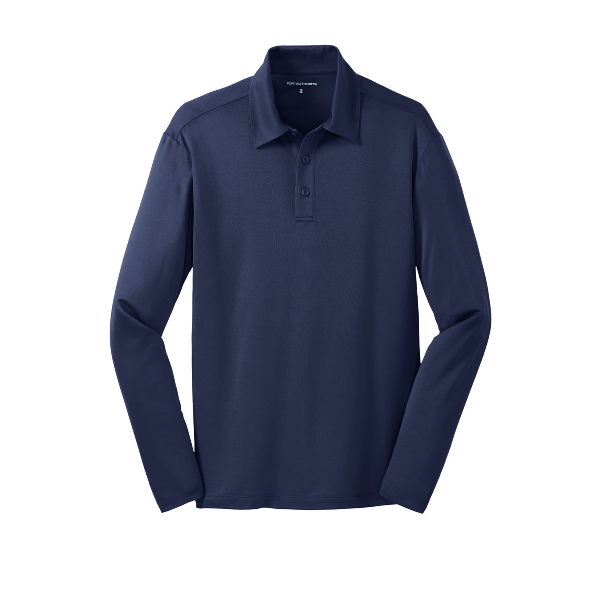 Port Authority K540LS Silk Touch Performance Long Sleeve Polo | Custom Logo Print