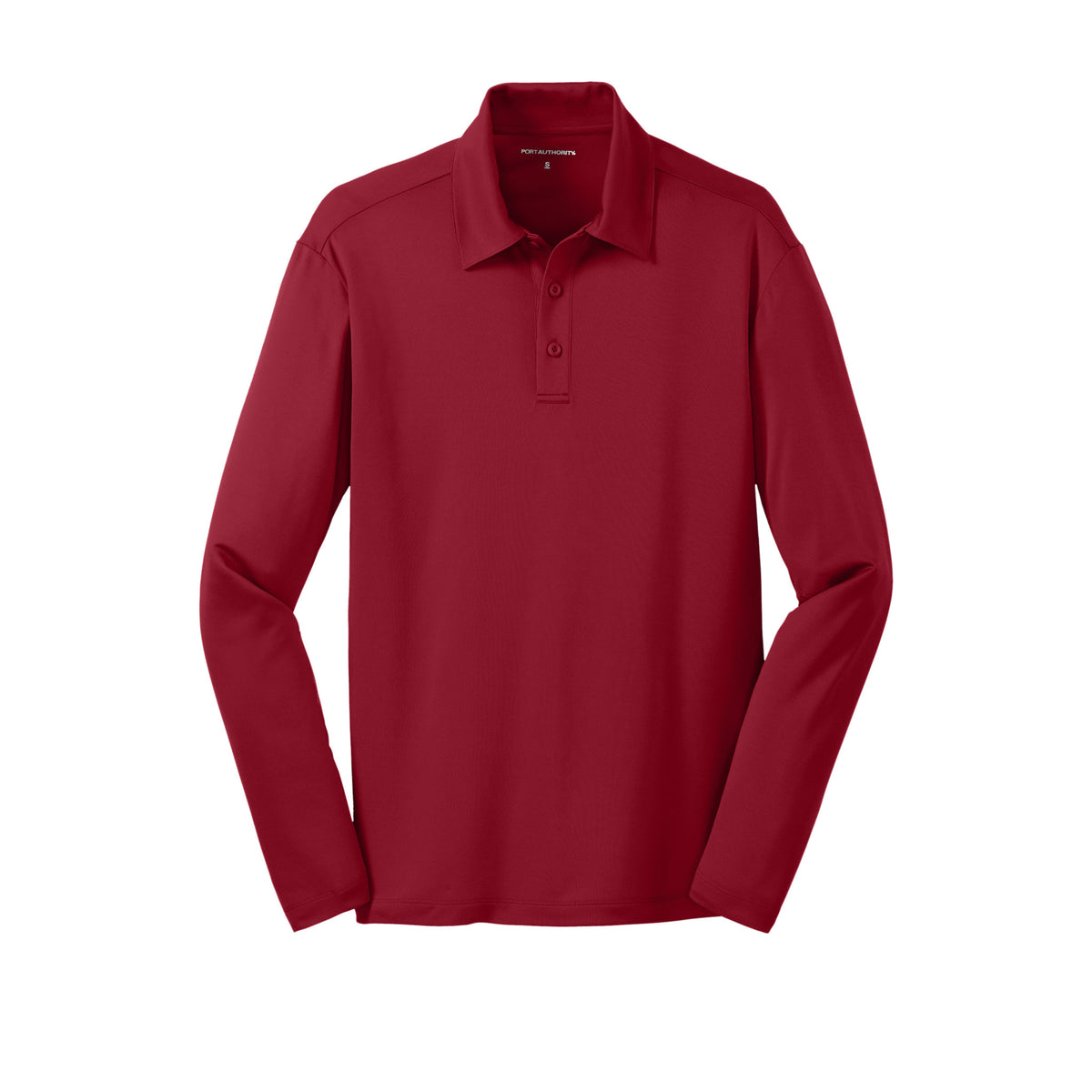 Port Authority K540LS Silk Touch Performance Long Sleeve Polo | Custom Logo Print