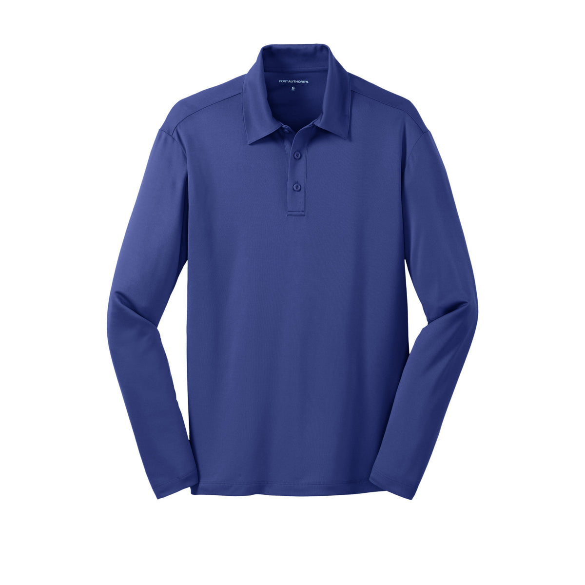 Port Authority K540LS Silk Touch Performance Long Sleeve Polo | Custom Logo Print