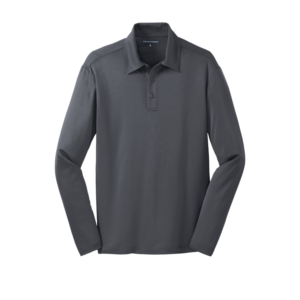 Port Authority K540LS Silk Touch Performance Long Sleeve Polo | Custom Logo Print