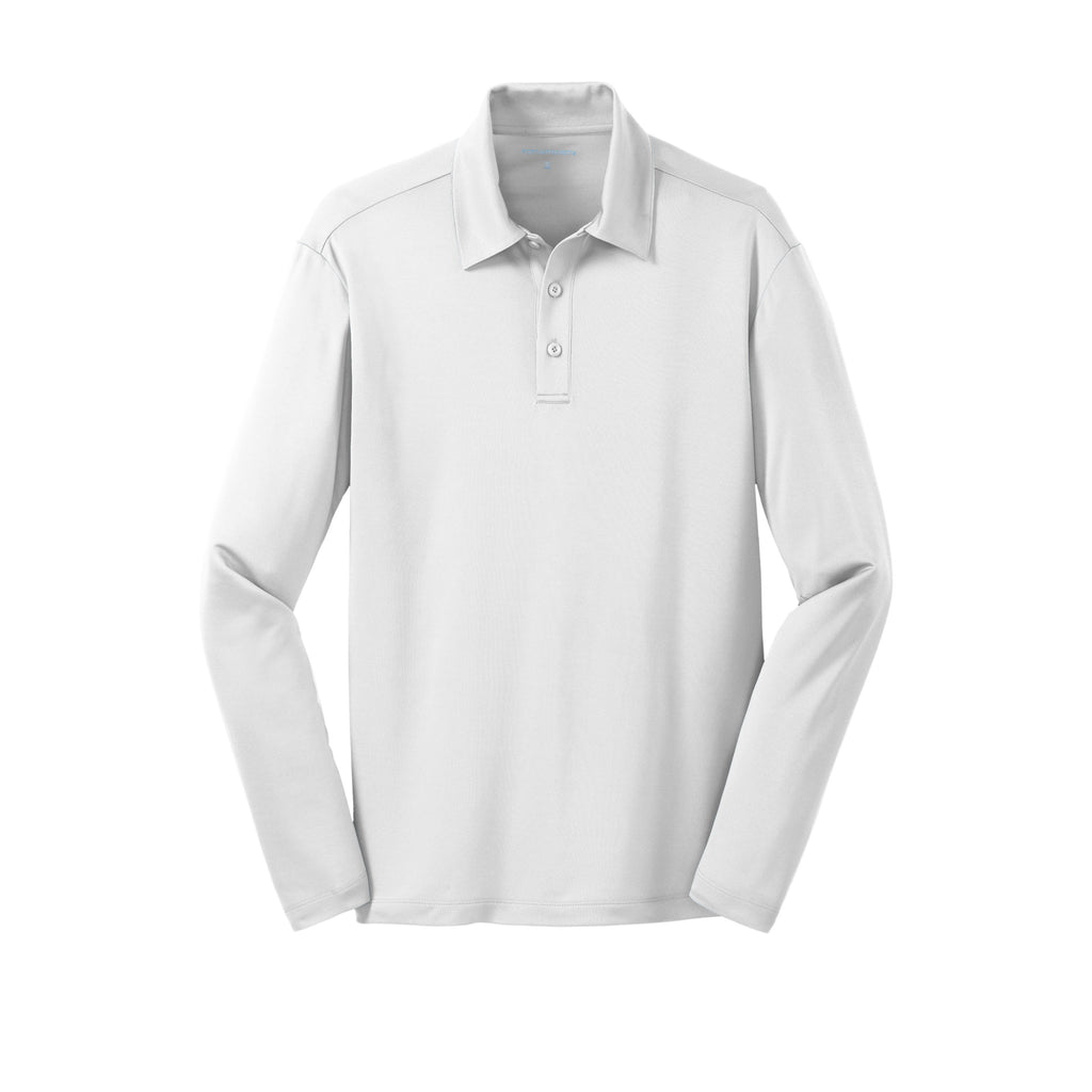 Port Authority K540LS Silk Touch Performance Long Sleeve Polo | Custom Logo Print