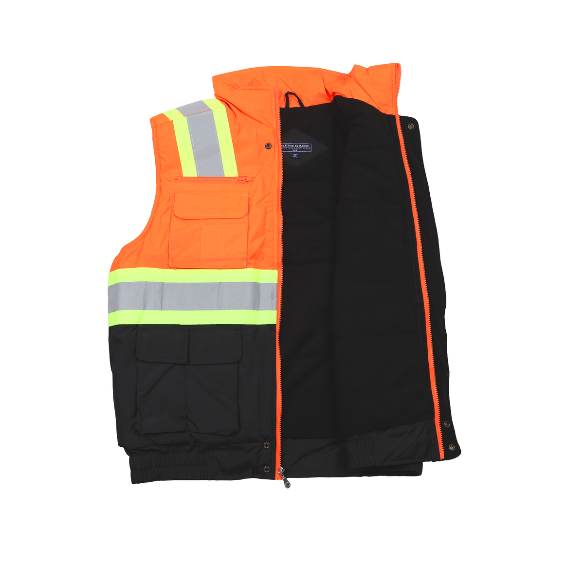 Puffer Hi-Viz Mesh Vest Orange