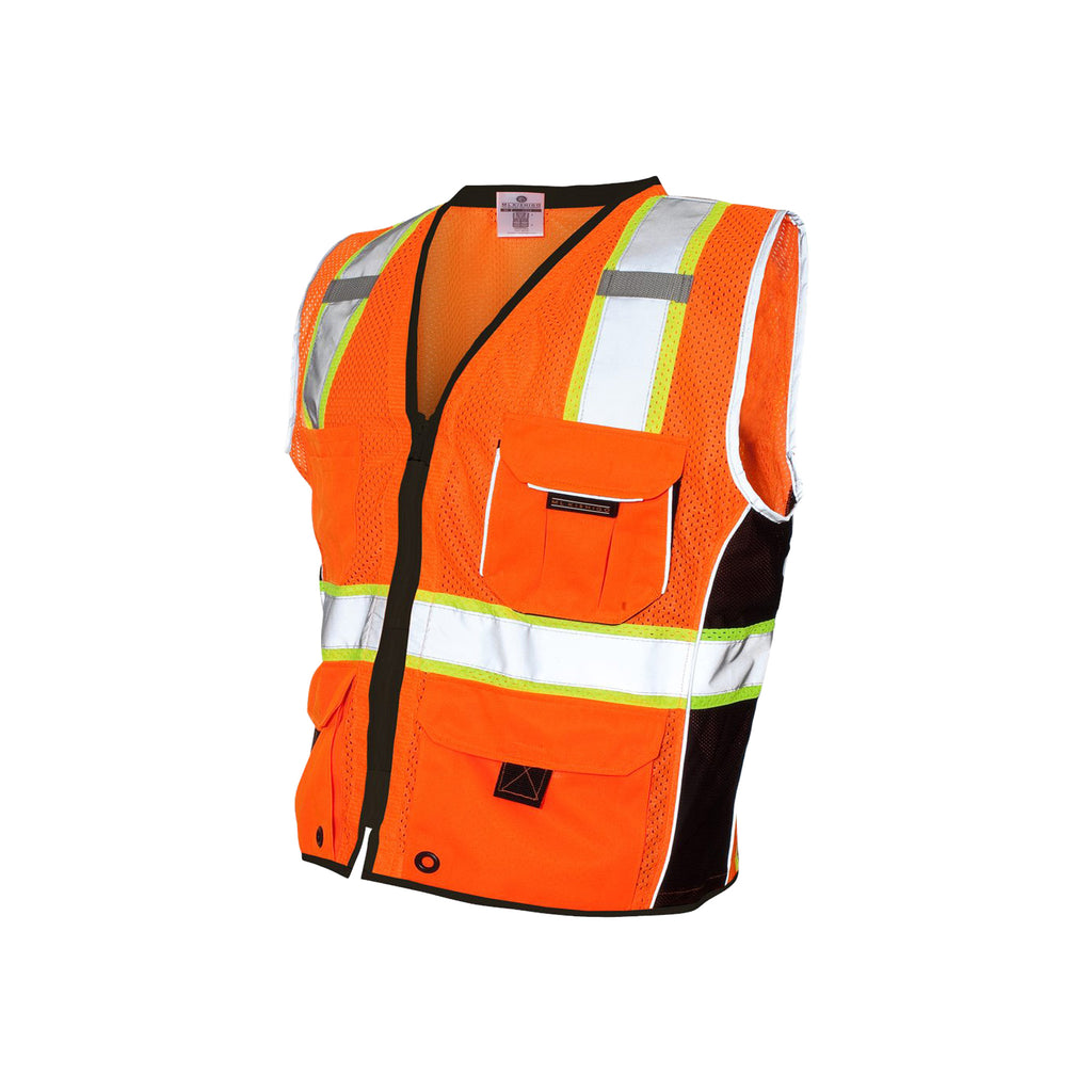 Kishigo 1513 Black Series Surveyor Vest.